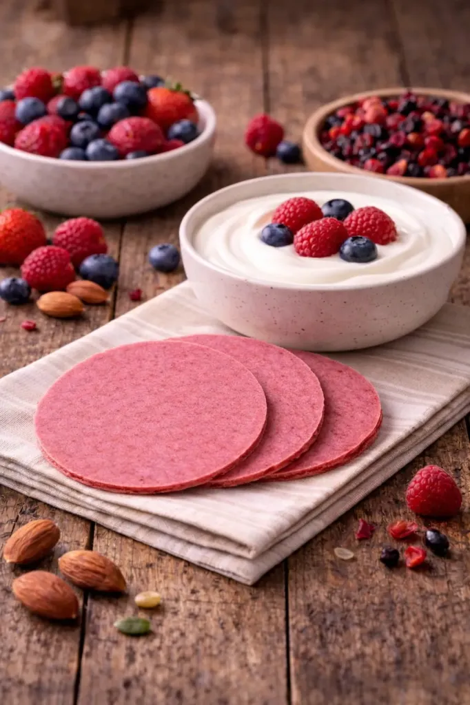 Obleas NUUM Frutos Rojos