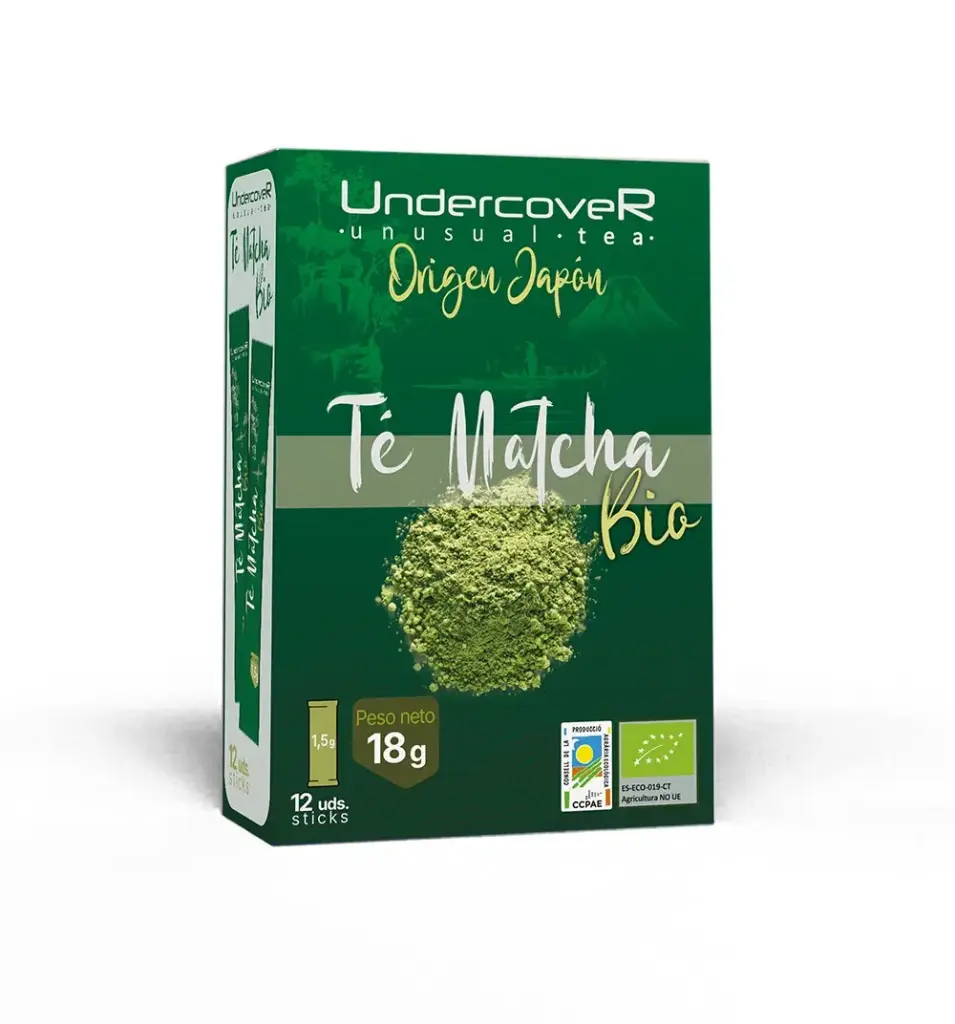[NUUM-MATCHASTICKS] Te Matcha BIO 12 Sticks x 1,5grs.